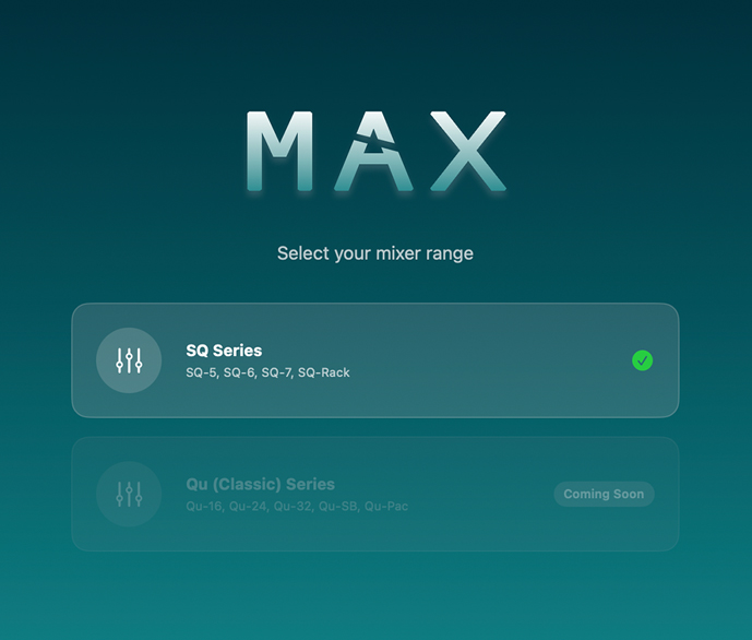 Desk Selection Screen